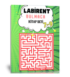 7-9 YAŞ Labirent Bulmaca Kitap Seti (3 Kitap)
