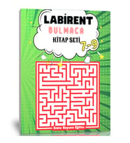 7-9 YAŞ Labirent Bulmaca Kitap Seti (3 Kitap)