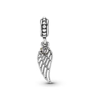 Nur Silver Melek Kanadı Gümüş Charm NUR-BL12103