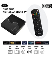 Sine Plus 4k Max 16gb Android Tv Box