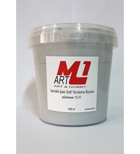 M1 ART Andezit Soft Gri Su Bazlı Vernikli Yenileme Boyası 1000.ml-Mobilya,cam,mermer,beyaz eşya,fayans,seramik,parke