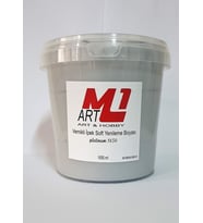 M1 ART Andezit Soft Gri Su Bazlı Vernikli Yenileme Boyası 1000.ml-Mobilya,cam,mermer,beyaz eşya,fayans,seramik,parke