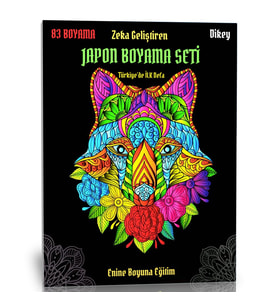 Zeka Geliştiren Japon Dikey Boyama Seti (Kutulu)