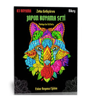 Zeka Geliştiren Japon Dikey Boyama Seti (Kutulu)