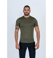 T-SHIRT MICROFİBER BASIC K.KOL - 809 (Haki)