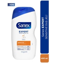 SANEX Expert Sensitive Hassas Ciltler için 400 ml Duş Jeli
