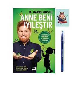 Anne Beni Iyileştir - M. Barış Muslu - Doğan Kitap - 9786258344271 (KALEM VE BAYKUŞ NOT DEFTERLİ)