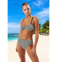 Tasarım Bikini Takımı Esnek Kumaş Su Sporları İçin Yaz Koleksiyonu Şık Detaylı Klora Dayanıklı