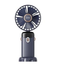 Asonic AFN28 Lacivert 500mAh 3 Kademe Dijital Göstergeli Katlanabilir Mini USB Fan