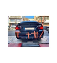 Bmw E90 Uyumlu Arka Tampon Eki Makyajsız Kasa Fiberglass Boyasız