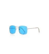Royal Club de Polo Barcelona Unisex Gümüş Güneş Gözlüğü RPSC000704