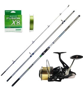 Ryuji Sirius 420cm 250gr - Ryuji Marvel II 8000 Surf Olta Seti