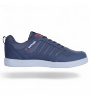Lutton Prt-4189 Cilt Laci-Krmz Erkek Sneaker Ayakkabı (Lacivert)
