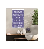 Ahşap Retro Mdf Poster , Komik Sözler , Duvar Yazıları , Manzara ,  Tarih , Edebiyat - Tbl0297