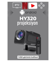 Uyumlu Oyun Konsoluyla Dizi İzleme Projeksiyon Cihazı