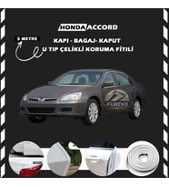 Honda Accord Oto Araç Kapı Koruma Fitili 5metre Parlak Beyaz Renk
