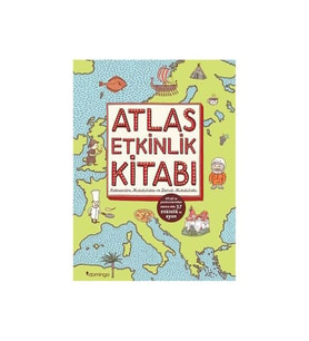 Atlas Etkinlik Kitabı Aleksandra Mizielinska Domingo Yayınevi