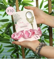 Kişiye Özel 10'lu Bride To Be Saten Toka ve Peri Ayna Hediyelik
