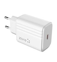 Zore Play Serisi PL2 20W PD Seyahat Şarj Aleti (Beyaz)