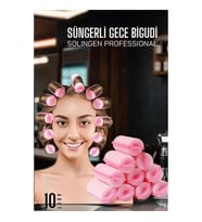 Süngerli Gece Bigudisi 8 Adet Solingen Professional