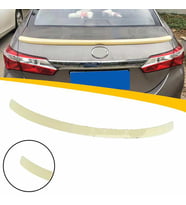 Toyota Corolla E170 İnce Bagaj Üstü Spoiler Parlak Siyah Spoyler Plastik İthal 2014-2018