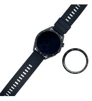 Huawei Watch GT 3 46mm Zore PMMA Pet Saat Ekran Koruyucu (Siyah)