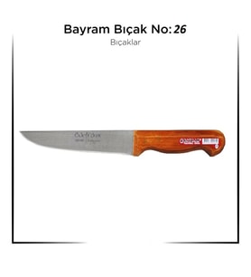 Bursa Bıçağı Bayram Kurban Bıçağı Yemek Bıçağı No : 26 (5343)