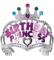River World Parti Tacı Çocuklar Birthday Prenses Yazılı