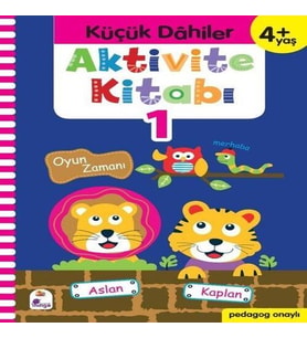 Küçük Dahiler Aktivite Kitabı 1 (4+ Yaş)