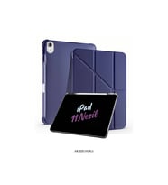 iPad 11. Nesil A16 2025 Uyumlu 11 inç Kalem Bölmeli Standlı Fuchsia Tri Folding Tablet Kılıfı
