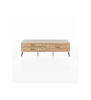 Arges TV Ünitesi 3 Çekmeceli  176x30x51 Antrasit-Aytaşı/Çam