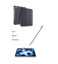 iPad Air 13" M2 M3 A3270 A3271 A2899 A2903 Çip Uyumlu Tablet Kılıfı Tablet Kalemi ve Ekran Koruyucu