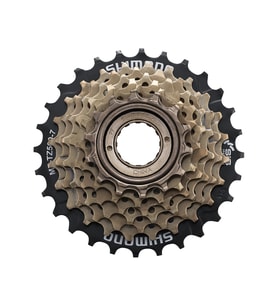 SHIMANO Çoklu Filibir MF-TZ500-7 7-vites 14-16-18-20-22-24-28D Jant teli koruyucu yok