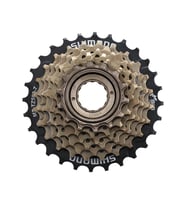 SHIMANO Çoklu Filibir MF-TZ500-7 7-vites 14-16-18-20-22-24-28D Jant teli koruyucu yok