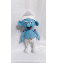 Güçlü Şirin Amigurumi Organik Oyuncak