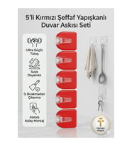 YAPIŞKANLI PLASTİK ASKI