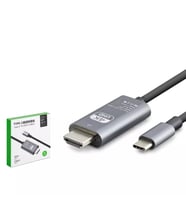 Hadron HDX7853 Type-C to HDMI 4K Ultra HD Görüntü Aktarım Kablosu - Gri