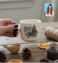 Kişiye Özel Karikatürlü Benimle İlgili Efsaneler T Kupa Doğum Günü Hediyesi