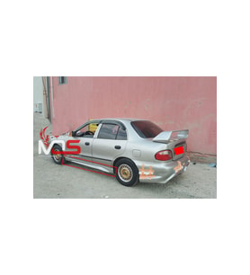 HYUNDAİ ACCENT Uyumlu YUMURTA KASA GT MARŞPİYEL SAĞ SOL TAKIM FİBERGLASS BOYASIZ