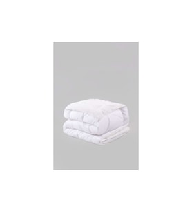 Cotton Box Çift Taraflı Peluş Sherpa Tek Kişilik Yorgan (155x215) (Beyaz)