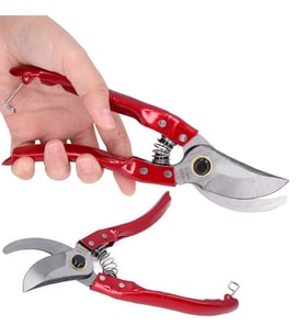 Budama Makası  210 Mm Yedek Yaylı  Metal Saplı Budama Makası 21 Cm Boyunda