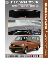 VOLKSWAGEN TRANSPORTER T6 KAPAKLI MODEL (2015-2020) Torpido Örtüsü Ön Göğüs Koruma Torpido Koruma