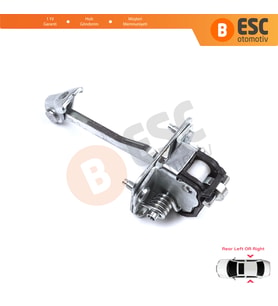 Citroen C4 MK2 NC 2010-2020 DS4 MK1 NX 9181R2 İçin Arka Sağ veya Sol Kapı Gergi Yayı