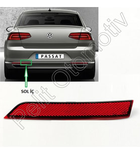 Passat B8 Sol İç Tampon Reflektörü 3G0945103A