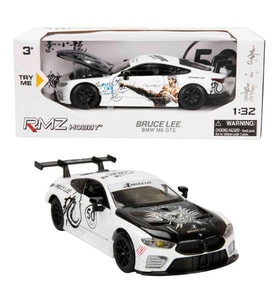 RMZ Hobby Sesli ve Işıklı Model Araba Bruce Lee Bmw M8 GTE Beyaz