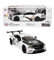RMZ Hobby Sesli ve Işıklı Model Araba Bruce Lee Bmw M8 GTE Beyaz