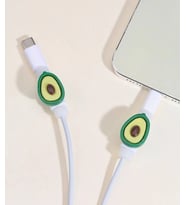 Koyu Yeşil Avakado Kablo Koruyucu
