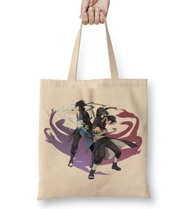 Naruto Kakashi One Piece Nanatsu No Taizai Hellsing Bez Çanta Uzun Saplı