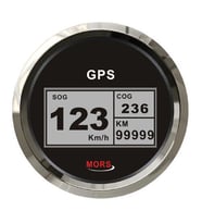 SÜRAT GÖSTERGESİ 55 MPH SİYAH GPS ANTENLİ                     