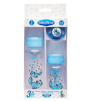Babytime Mavi 3 lü Biberon Set